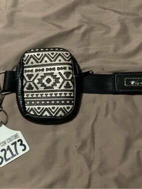 Holy Cow Couture Tumbleweed, Small Leather Pouch for tumblers